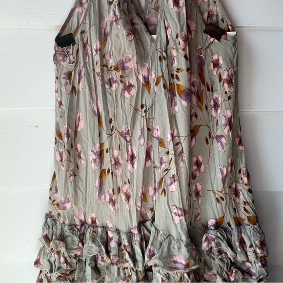 Intimately Free People Floral Boho Halter Dress with Adjustable Straps - Picture 9 of 12